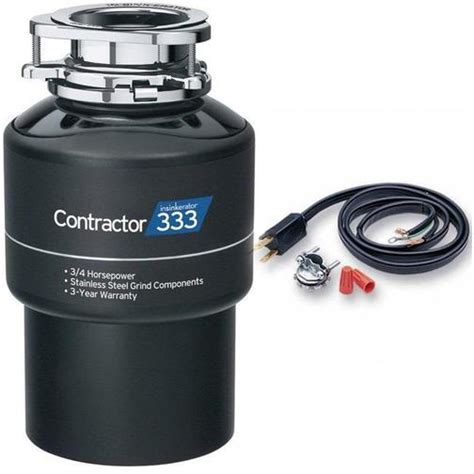 Contractor 333 Garbage Disposal: Waste Disposer .